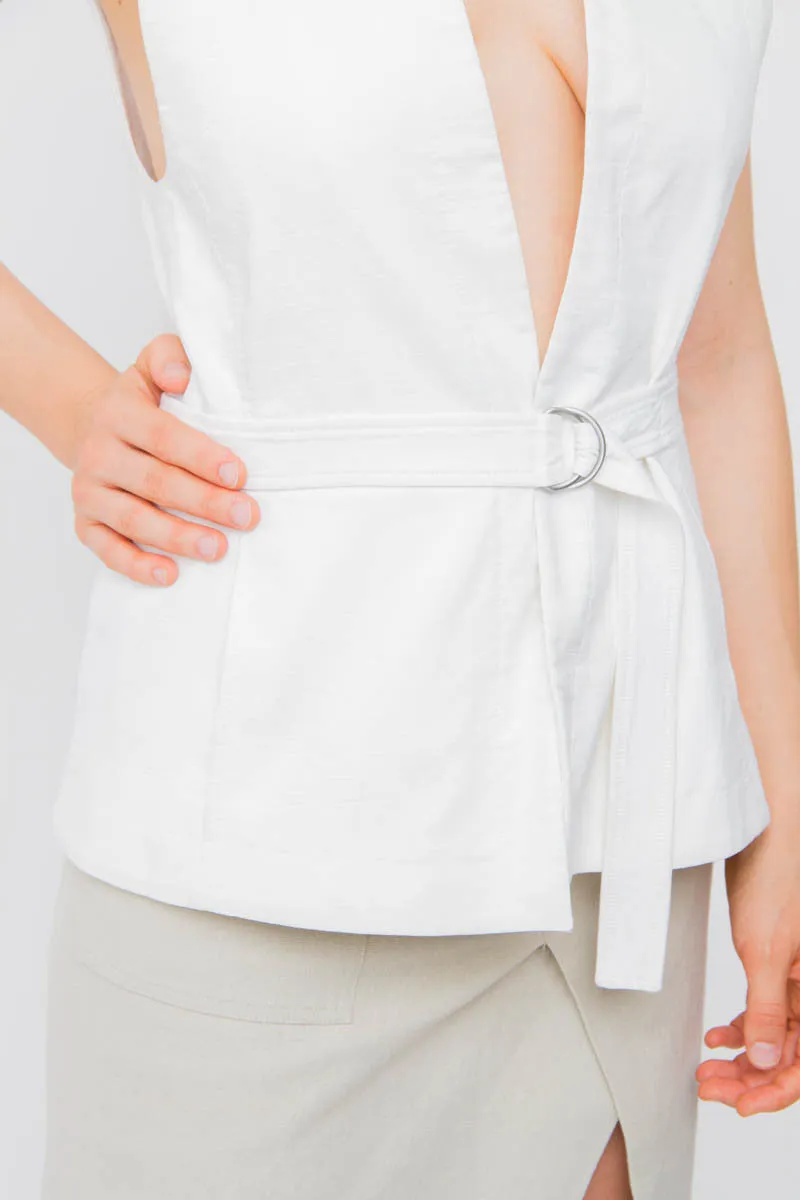 WRAP WAISTCOAT