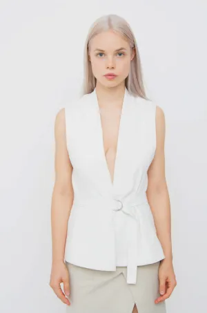 WRAP WAISTCOAT